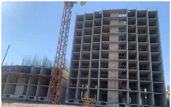 Первый дом на месте бывшей колонии №47 достроили до 10 этажа изображение публикации