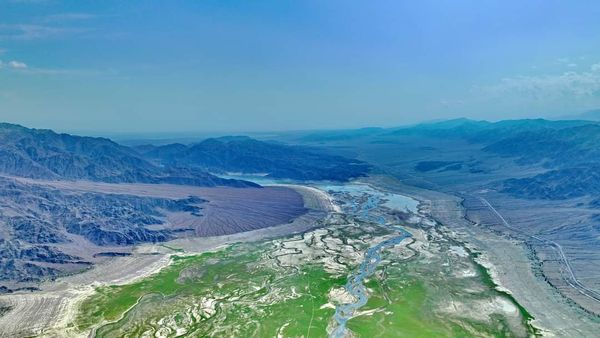 Орто-Токойское водохранилище обмелело до дна - в Службе водных ресурсов сослались на маловодье изображение публикации
