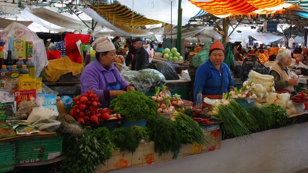 В Кыргызстане по состоянию на III квартал функционируют 346 рынков изображение публикации