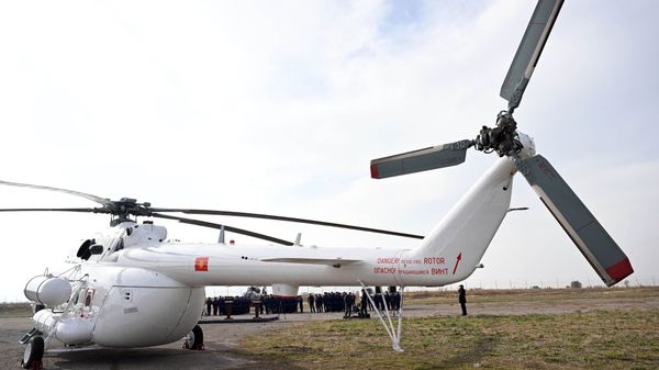Администрация президента озвучила стоимость вертолета, который передан Россией для МЧС КР изображение публикации