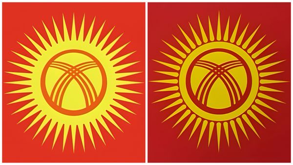 "Лучи похожи на колючки", — Садыр Жапаров высказался об эскизах флага и показал новый вариант изображение публикации