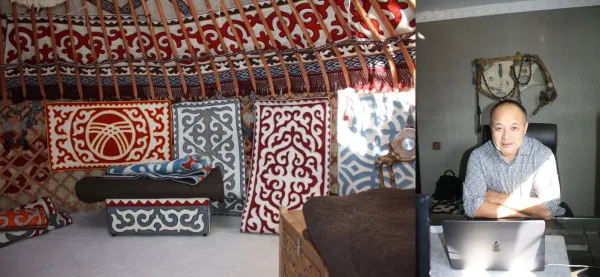 Кыргыздын кол өнөрчүлүгү аябай бай — шырдактарды жалаң чет өлкөгө саткан ишкер Мансур Абылаев изображение публикации