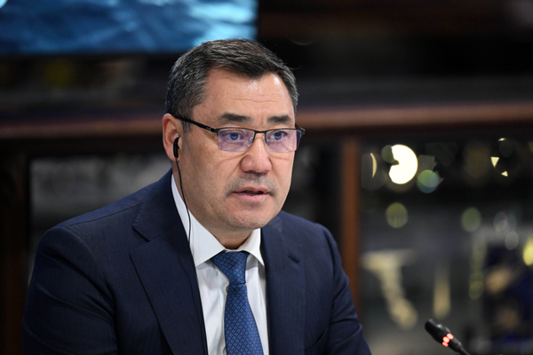 Садыр Жапаров осудил действия Израиля и выразил готовность направить гумпомощь в сектор Газа изображение публикации