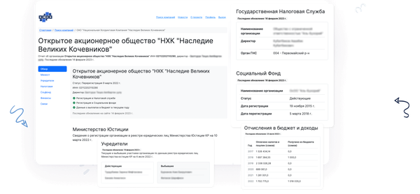 Анализ и быстрая оценка рисков. Сервис ОсОО.KG собрал базу 160 тысяч компаний Кыргызстана изображение публикации