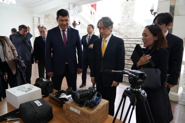 Южная Корея безвозмездно предоставит мэрии Бишкека техоборудование и автомобиль изображение публикации