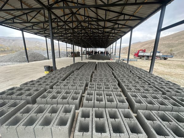 В Лейлекском районе открыли муниципальный завод по производству стройматериалов изображение публикации