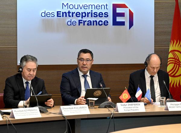 Садыр Жапаров предложил французским компаниям создать совместные агропромышленные предприятия изображение публикации