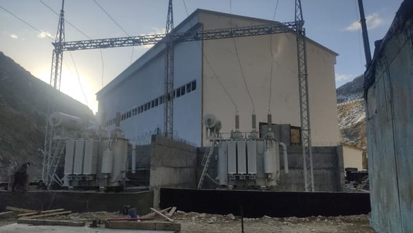 На Бала-Сарууйской ГЭС установили гидроагрегат изображение публикации