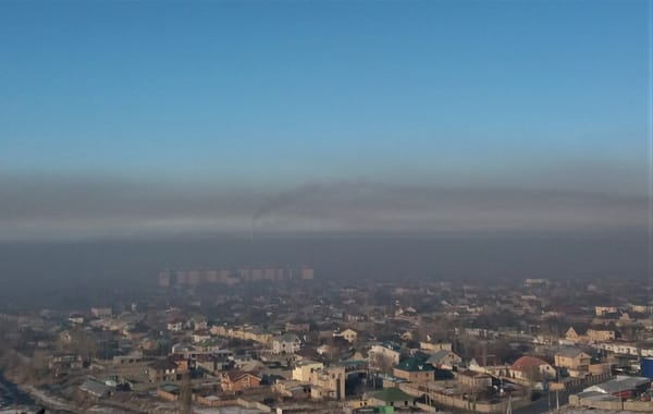 Смог окутал Талас - загрязнение воздуха достигло особо вредного уровня изображение публикации