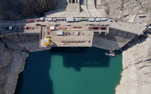 Объем воды в Токтогульском водохранилище сократился почти до 9.5 млрд м³ изображение публикации