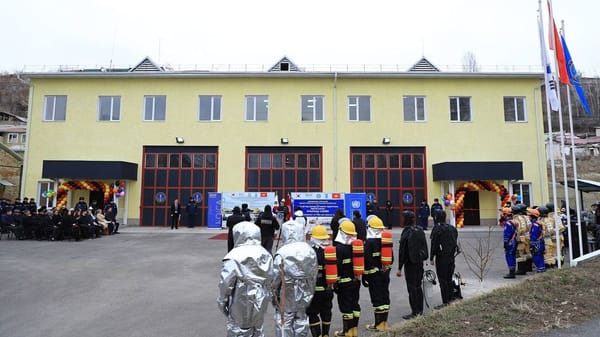 В Оше открыли новую пожарную часть – фото изображение публикации