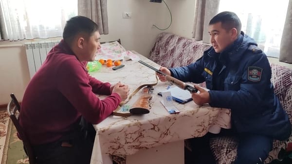 Операция «Арсенал» на Иссык-Куле: изъято 15 единиц оружия, наложены штрафы на 78 тысяч сомов изображение публикации