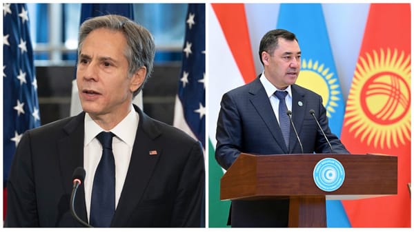 Садыр Жапаров призвал Энтони Блинкена не вмешиваться во внутренние дела КР изображение публикации