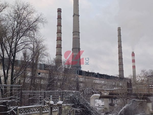 Авария на ТЭЦ Бишкека: на объекте произошел пожар. Как выглядит объект после ЧП? изображение публикации