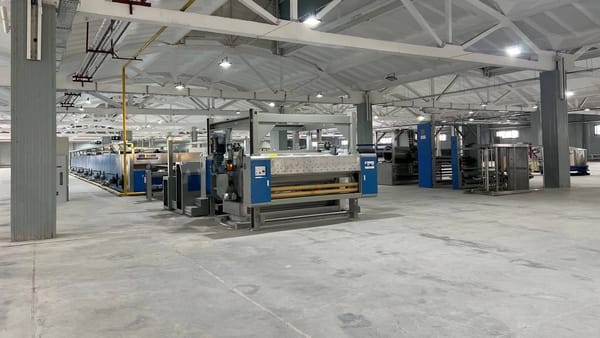 Строительство текстильной фабрики в Кара-Балте завершено на 98% изображение публикации