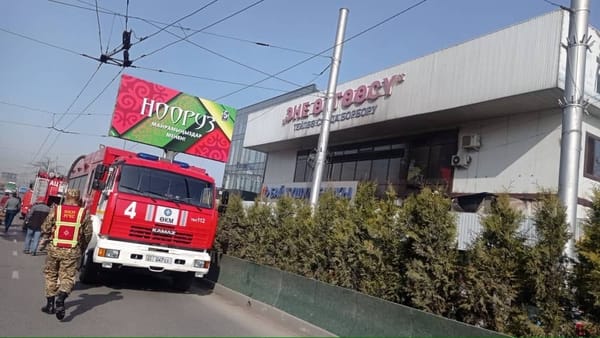 Пожар в ТЦ «Эне-Оргосу» потушен – площадь возгорания составила 100 м² изображение публикации