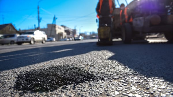 В Бишкеке начнут ремонтирвать дороги, когда потеплеет изображение публикации