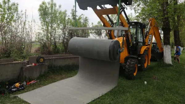 В Кыргызстане построят британский завод по производству бетона в рулонах изображение публикации