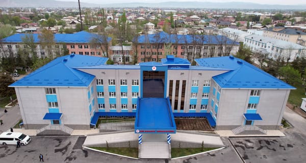В Джалал-Абаде за один год построили новое здание областной клинической больницы изображение публикации