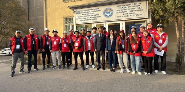 Очередная группа кыргызстанцев отправилась в Корею по системе EPS изображение публикации