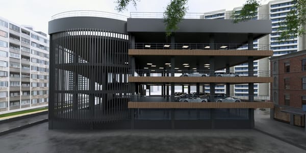 В Оше построят многоуровневую парковку – мэрия показала эскиз проекта изображение публикации