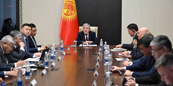 Правительственное совещание по СФИТ «Тамчы». Фото: пресс-служба кабмина.