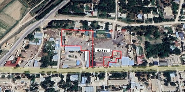 Имущественный комплекс «Торт-Куль ПМК» в Баткене, возвращенный в госсобственность. Фото: ГКНБ.