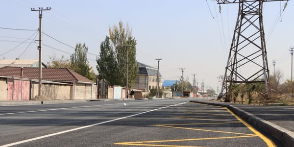 Новая дорога по улице Куланак в Бишкеке открыта для движения — участок от улицы 7 Апреля до улицы Кок-Жангак.