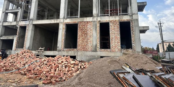 В Караколе возводят современное здание Минюста за 70 млн сомов изображение публикации