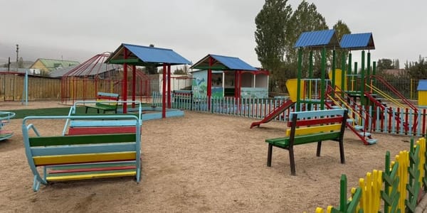 В Таласской области строят новый детсад на 50 мест — вместо старого аварийного изображение публикации