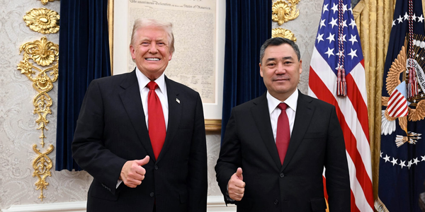 США объявили о договоренностях с КР: $300 млн для «Айыл Банка», проект с «КТЖ» и открытое небо изображение публикации