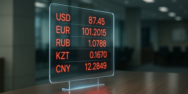 Официальные курсы валют НБ КР на 11 ноября, доллар 87.45 сома, рост евро, рубля, тенге и юаня
