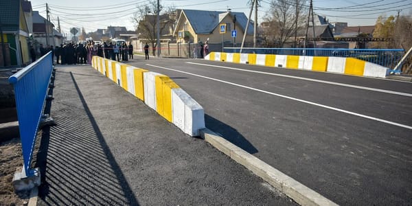 В Бишкеке открыли новый мост, соединивший улицы Шукурова и Медерова изображение публикации