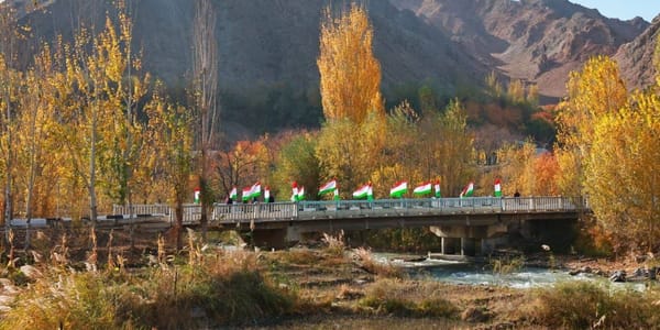 Reopening of the Isfara–Chorkukh–Vorukh road between Tajikistan and Kyrgyzstan, regional leaders at the ceremony.
