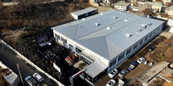 Обновленный автогараж мэрии Оша после капитального ремонта. Фото: мэрия города.