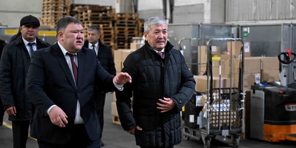 Центр почтового обмена «Кыргыз почтасы» в Берлине. Фото: кабмин.