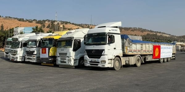 Кыргызстан передал Сирии более 150 тонн гумпомощи изображение публикации