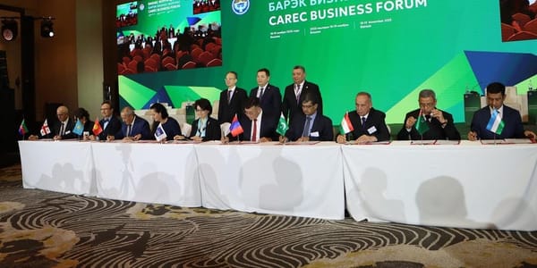 Единые турмаршруты с Таджикистаном и цифровое сотрудничество с Китаем: итоги бизнес-форума ЦАРЭС изображение публикации