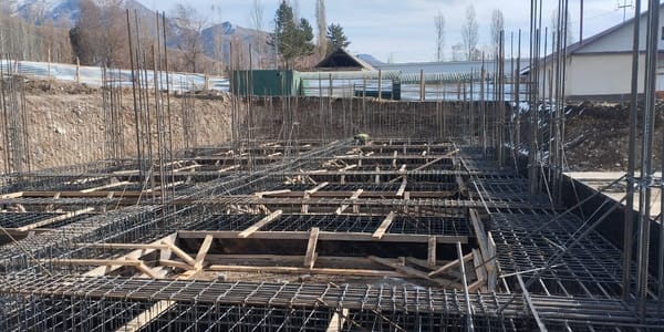 В селе Көөчү возводят новую школу для 500 детей: объект сдадут летом 2026 года изображение публикации