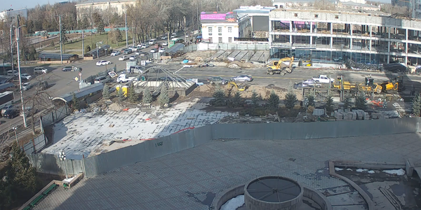 Проспект Чуй у ЦУМа обещали открыть 12 декабря — дорога по-прежнему закрыта изображение публикации