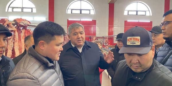 Минсельхоз и Госантимонополия проверили цены на мясо на Ошском рынке изображение публикации