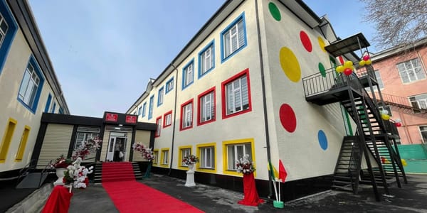 В Оше введено в эксплуатацию новое здание детсада «Асан-Үсөн»