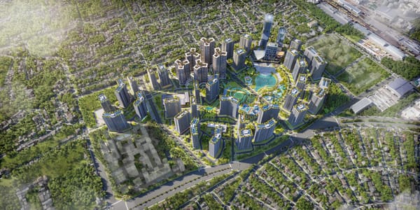 Многофункциональный комплекс Royal Central Park в Бишкеке.