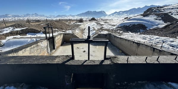 В Баткене строят водонакопитель для канала Кара-Кол изображение публикации