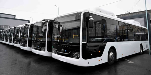 Мэрия Бишкека получила 95 автобусов Yutong и 42 единицы спецтехники изображение публикации