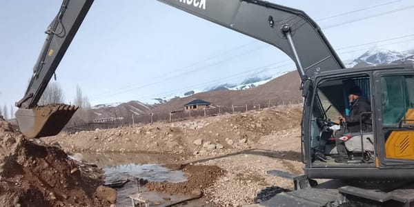 В Садыр аке начали очистку 26 км каналов к весне изображение публикации