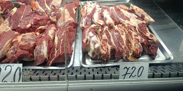 Цены на мясо: на рынках Бишкека нашли говядину по 800 сомов изображение публикации