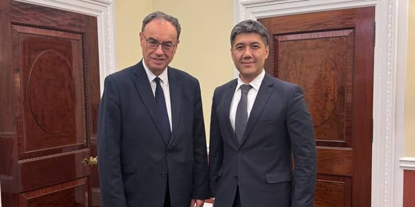 Мелис Тургунбаев встретился с руководителем Банка Англии изображение публикации