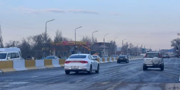 В Бишкеке после реконструкции открыли движение по мосту на Жибек Жолу изображение публикации