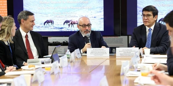 Финал «Пятилетия действий»: Кыргызстан пригласил партнеров по ООН на саммит «Бишкек+25» в 2027 году изображение публикации